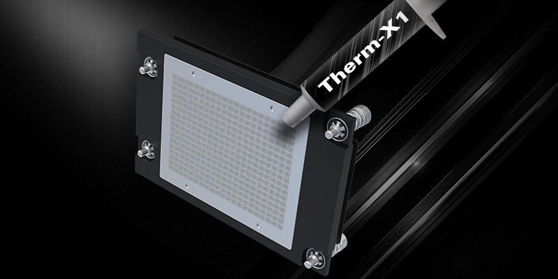 Pre-applied ASRock Therm-X1 Thermal Grease